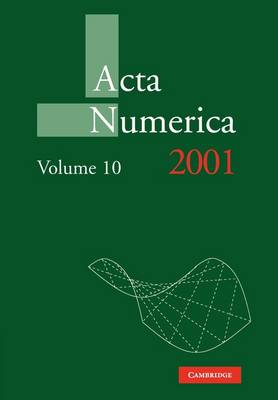 Acta Numerica 2001: Volume 10 Iserles Paperback Cambridge University Press