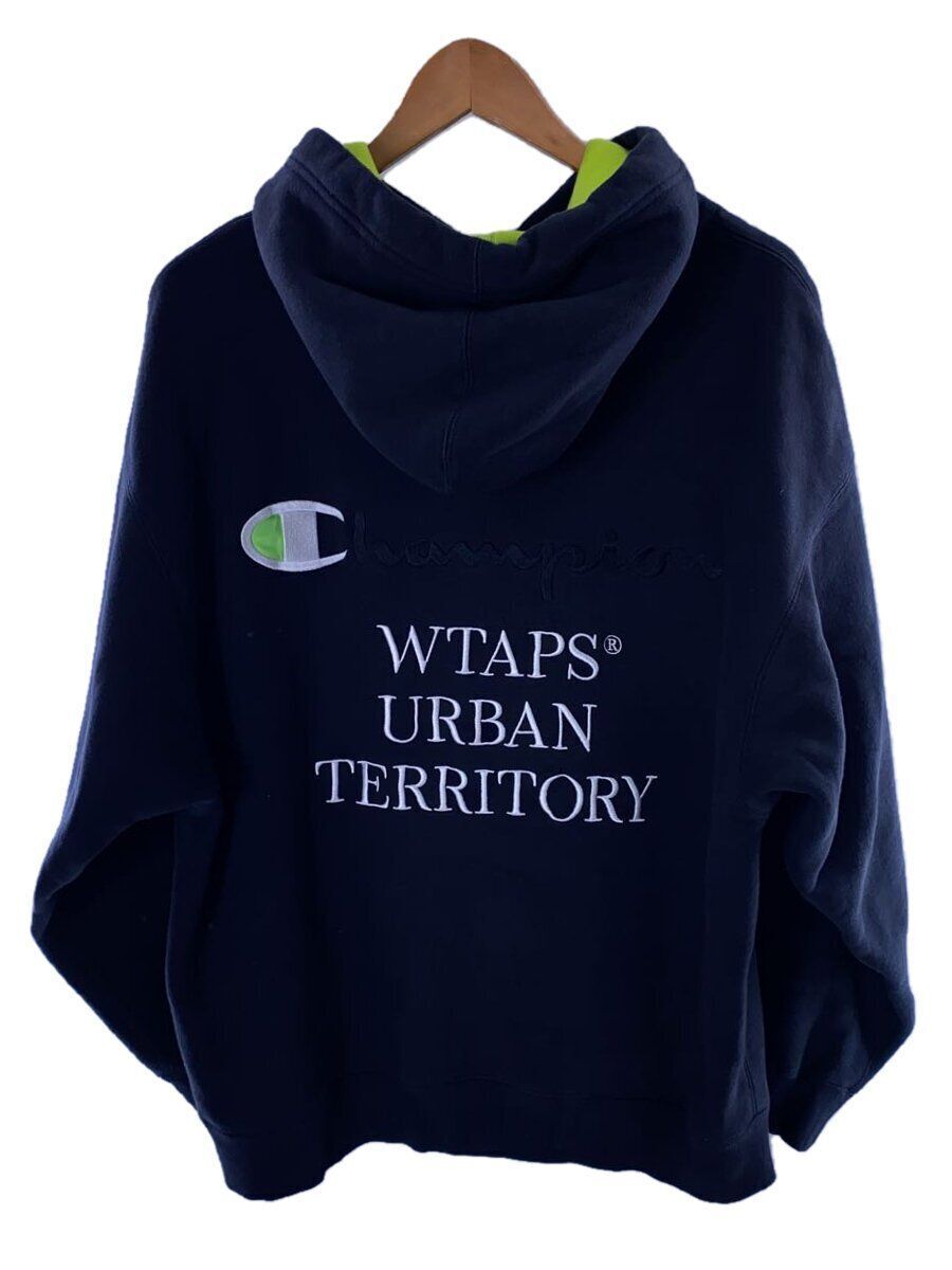 NEIGHBORHOOD x Champion WTAPS ACADEMY HOODED M COTTON Black NEIGHBORHOOD x Champion WTAPS ACADEMY HOODED M COTTON Black