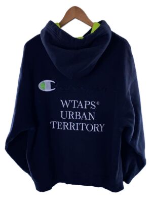 NEIGHBORHOOD x Champion WTAPS ACADEMY HOODED M COTTON Black NEIGHBORHOOD x Champion WTAPS ACADEMY HOODED M COTTON Black