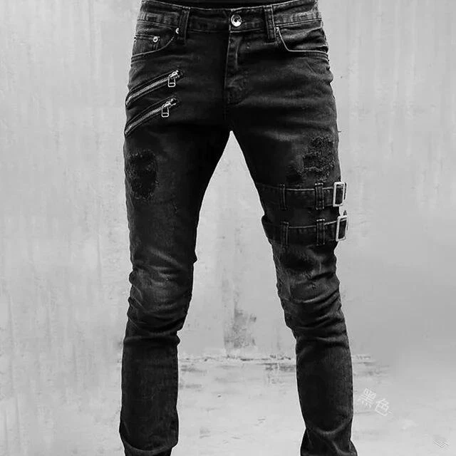 Biker pants cheap jeans