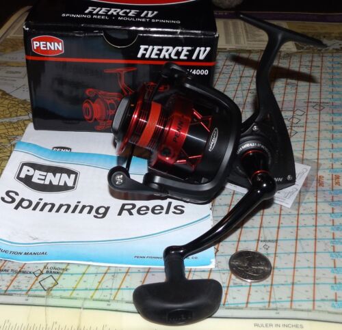 "NEU" PENN FIERCE IV 4000 SPINNROLLE ANGELROLLE POWER & PERFORMANCE *L@@K Neu in OVP!
