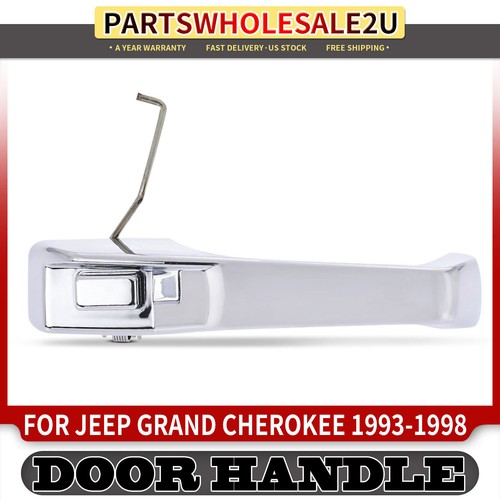 Front Right RH All Chrome Exterior Door Handle for Jeep ZJ Grand Cherokee 93-98