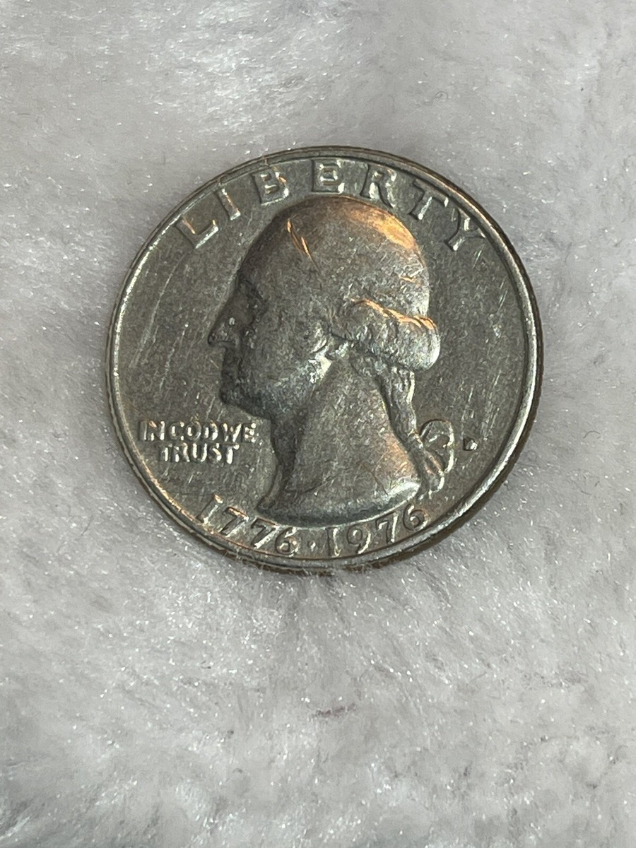 切手76 RARE 1976 D - DDO/DDR Mint Mark Fill Bicentennial Washington