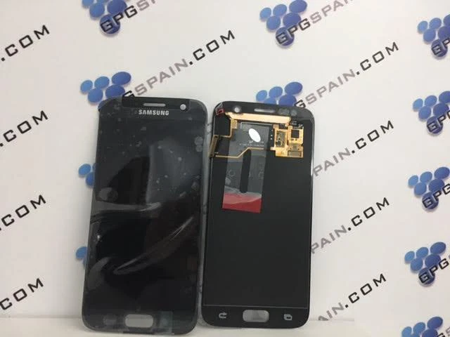 Pantalla Samsung Galaxy S7 SM-G930 NEGRO ORIGINAL+ADHESIVO ENVIO 24H - Imagen 1 de 1