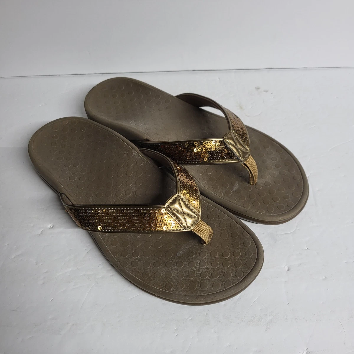 Vionic sequin hotsell flip flops