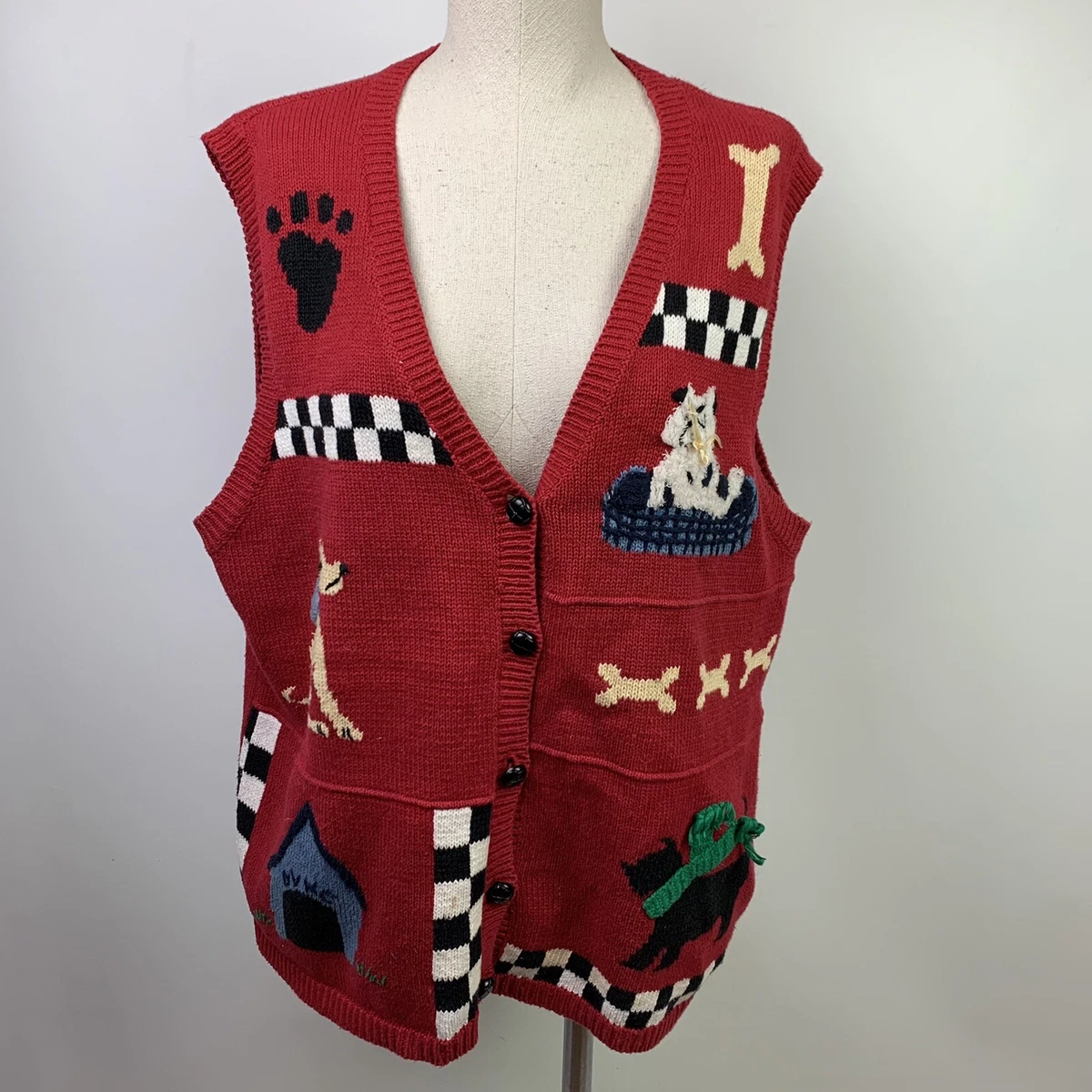 Sweater vest for dogs cheap