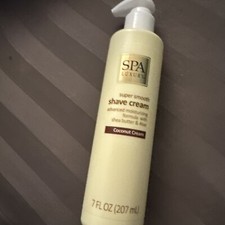 SPA LUXURY Super Smooth 7oz Moisturize Shave Cream WithShea Butter-Coconut Cream