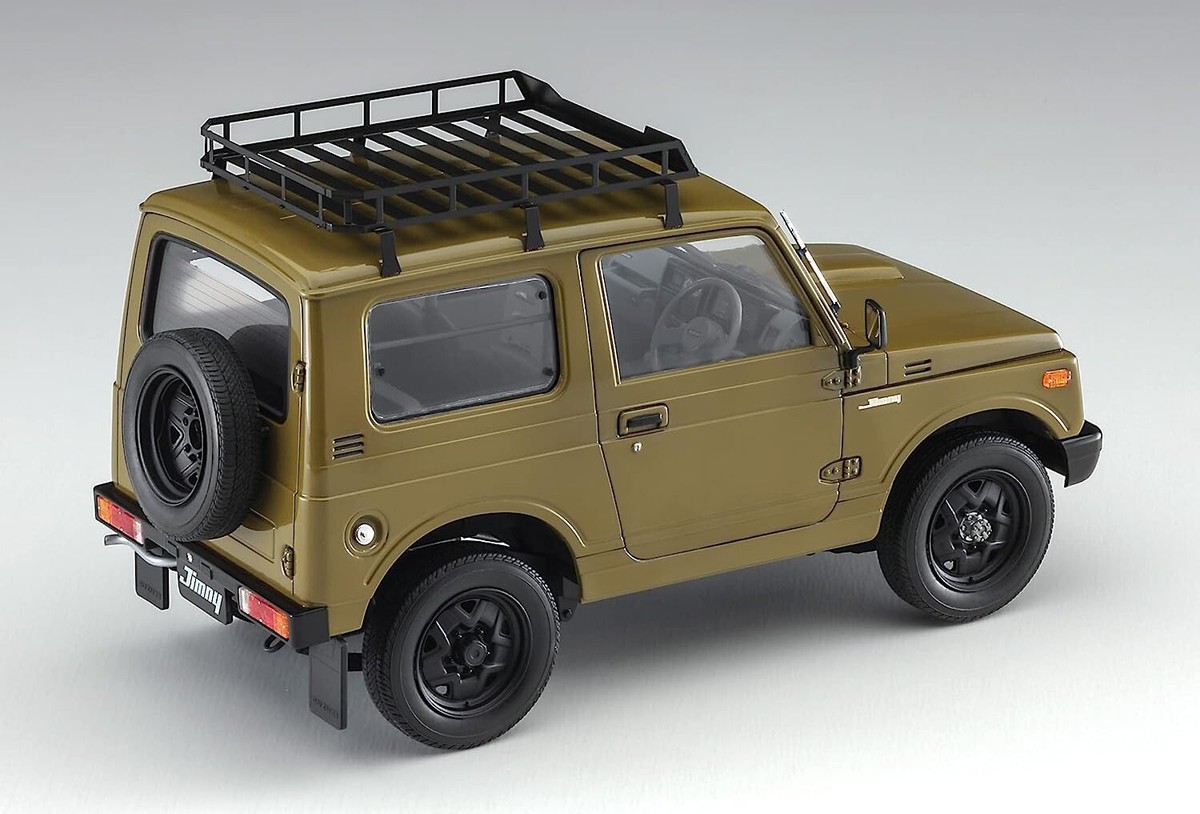 Hasegawa 1/24 SUZUKI JIMNY JA11-5 w/ROOF CARRIER Model kit 20606