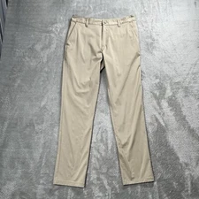 Rhone Commuter Slim Khaki Tan Pant Golf Chino Mens Size 30 (Measures 28x29)