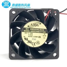 ADDA AD0624HB-F71DS 6038 DC24V 0.43A 6CM 2-Wire Cooling Fan