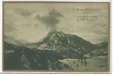 BELLUNO (041) - IL MONTE RITE (CADORE) With Valley Cloud Effects - Fp/Non Vg