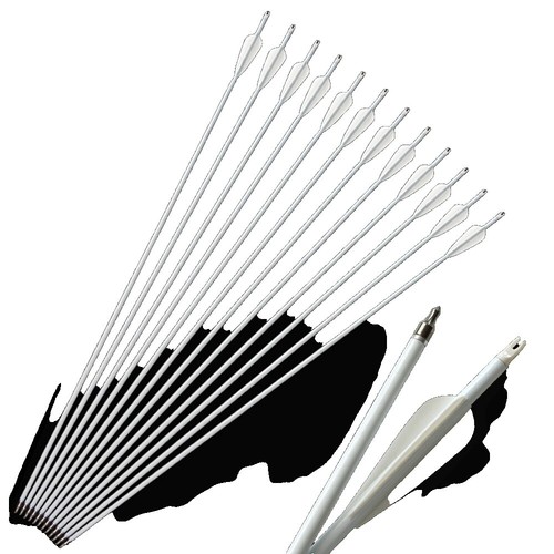 Reflective Arrow Wraps - Green Honeycomb Design For Archery, 15 Pack Choose Size