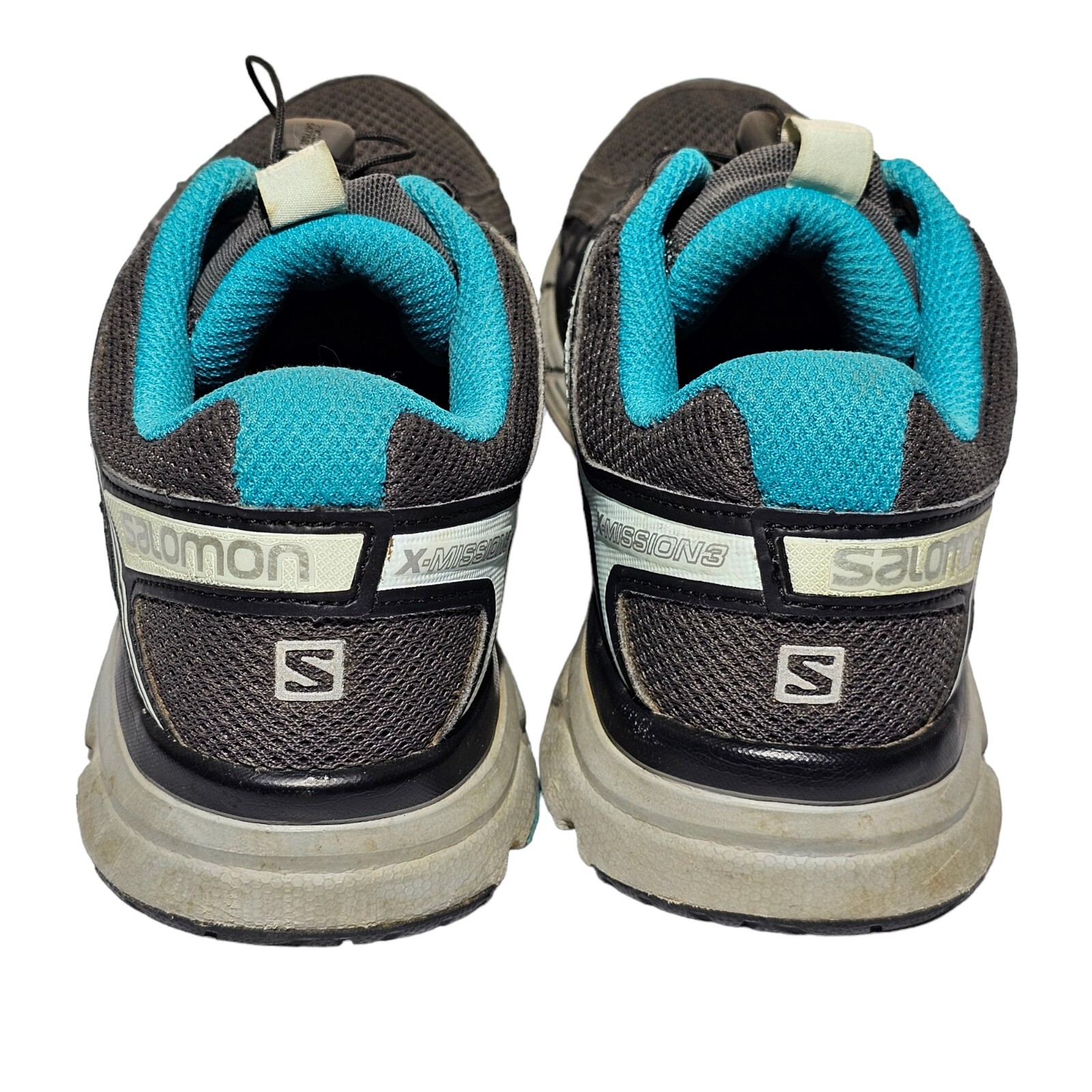 Scarpe da corsa Salomon X Mission 3 da donna taglia 7 pizzo a levetta punta rotonda atletica