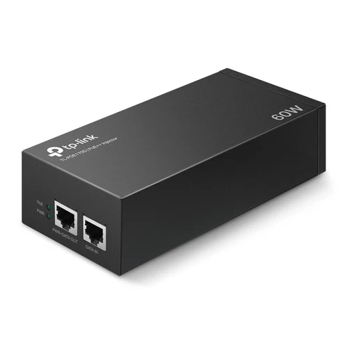 TP-Link TL-POE170S PoE++ Injektor 60W 2 Gigabit-Ports 802.3af/at/bt Wandmontage 