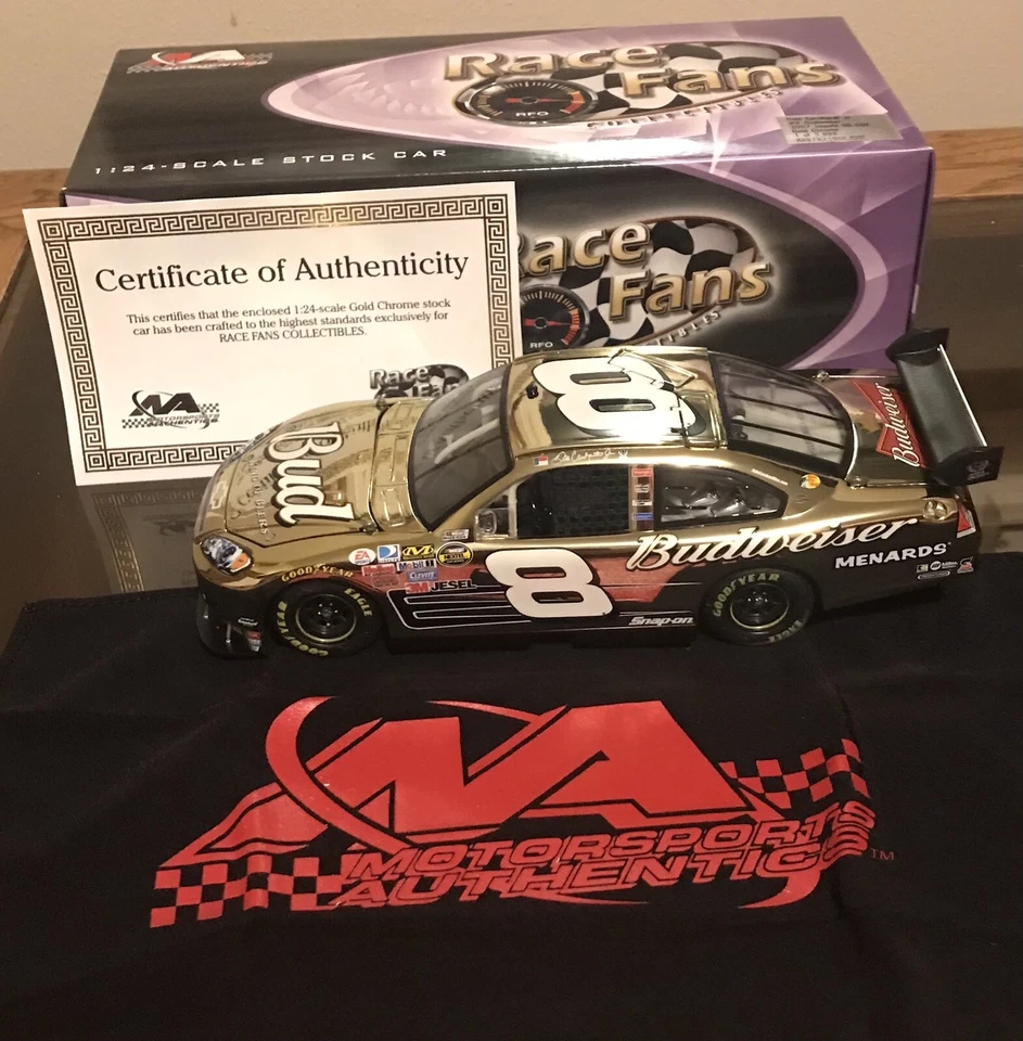 Dale Earnhardt Jr #8 Budweiser 2007 Impala SS COT dorado cromo 1 de 3.888 Foto 2 de 2