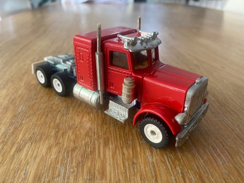 Vintage Siku 3418 Kenworth Air BP Tanker & 4016 Peterbilt Low Loader Diecast - Picture 17 of 22