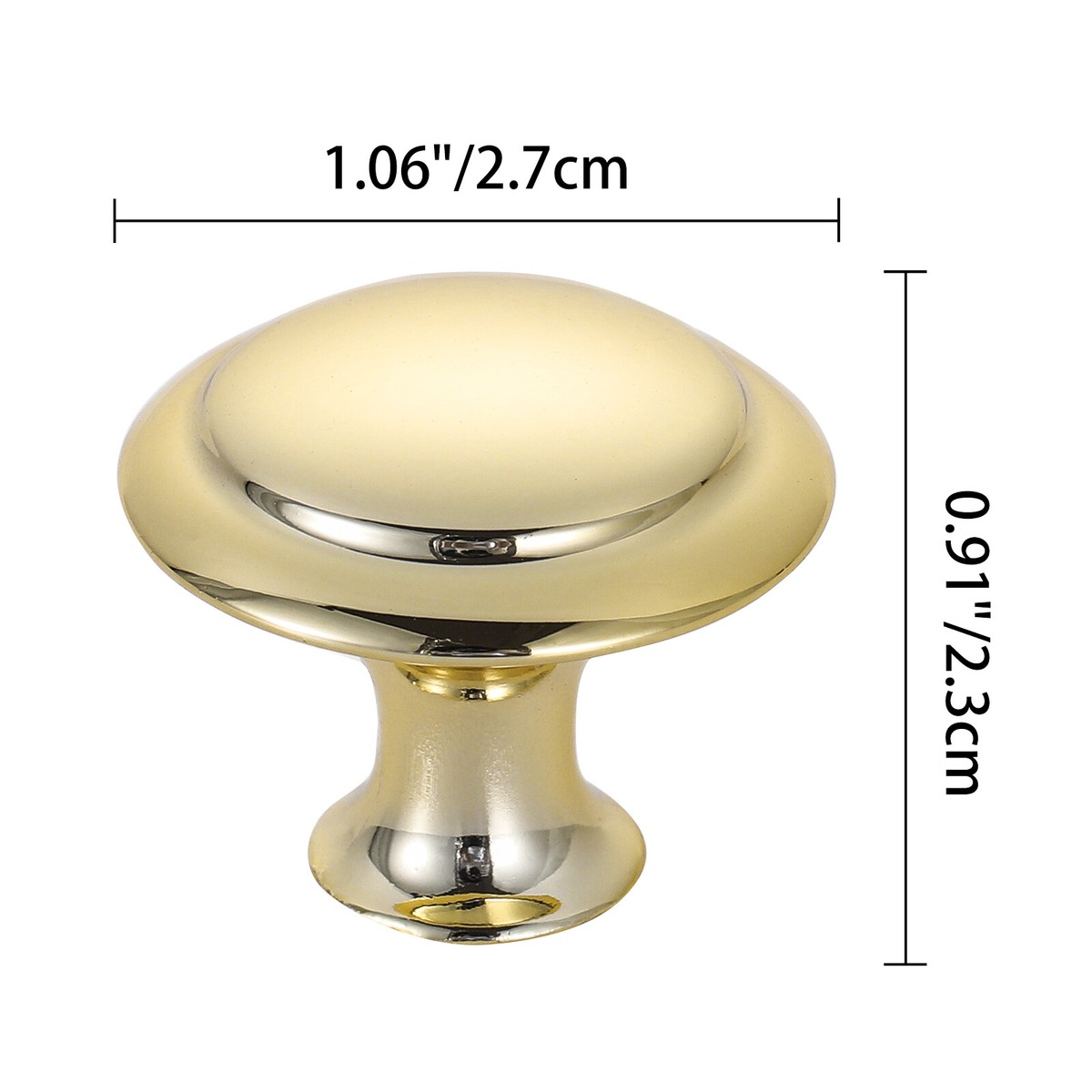 15 Pack Gold Cabinet Knobs For Kitchen Cabinets And - View #2