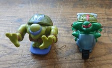 Set of 2 Teenage Mutant Ninja Turtles Toys Donatello and Raphael Burger King