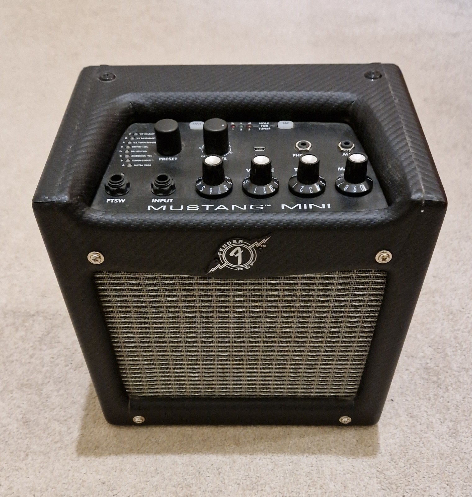 Fender Mustang Mini 7 watt Amplifier with effects eBay