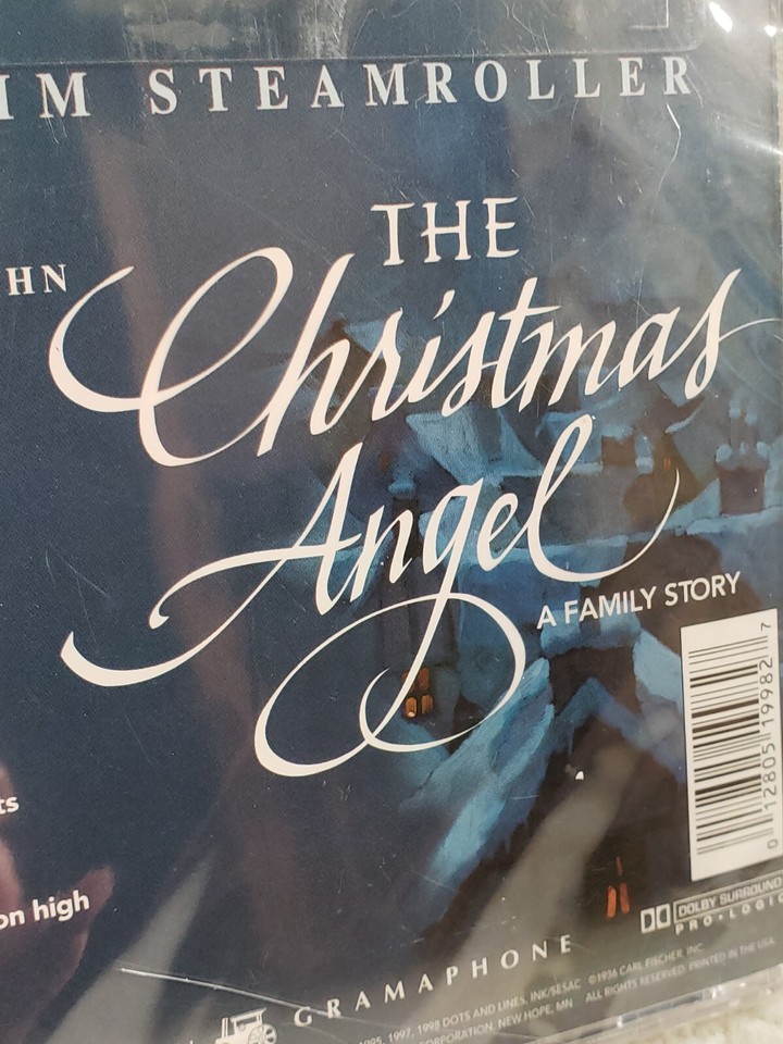 NEW Christmas Angel A Family Story Mannheim Steamroller CD Olivia