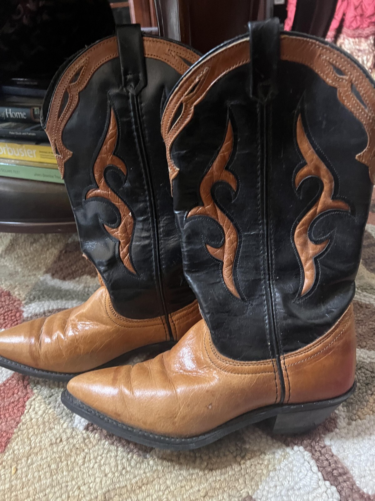 Dingo Genuine Leather Cowboy Boots Made In The USA Wo… Gem