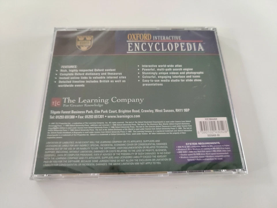 Oxford Interactive Encyclopedia; PC CD-ROM; The Learning Company (1997) - Image 2 of 3