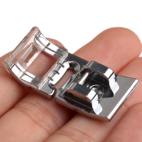 Domestic Sewing Machine Transparent Standard Presser Foot Fit for Brother Singer