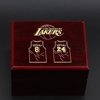 Lakers Kobe Bryant Championship #8 and #24 Replica Rings With