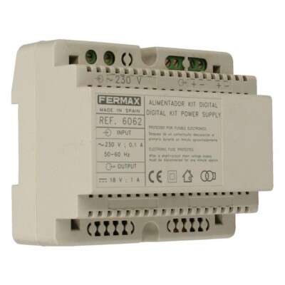 Fermax 6062 Intercom Netzteil PSU 18V 1A für DIGITAL KIT