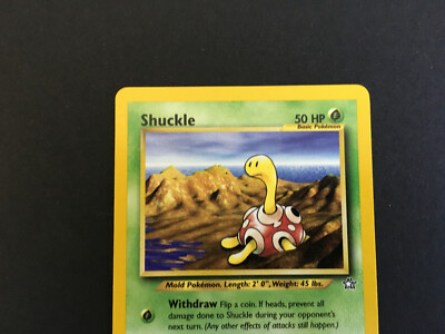Pokemon Shuckle 72/111 - Neo Genesis Set -Excellent Condition