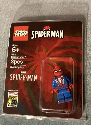 LEGO Marvel PS4 Spider-Man exclusive minifigure for San Diego Comic Con