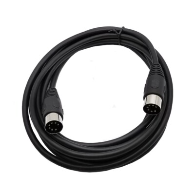 MultiUse Din7Pin Male To Male Cable For Electronic Instrument Connection