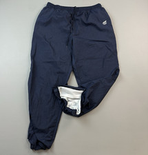 Vintage USA Olympic Pants Mens XL Fleece Lined Ankle Zip Windbreaker JC Penney