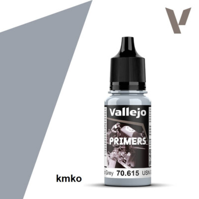 Vallejo NEW Grundierung Surface Primer 70.615 US Navy Hellgrau FS36375 18ml