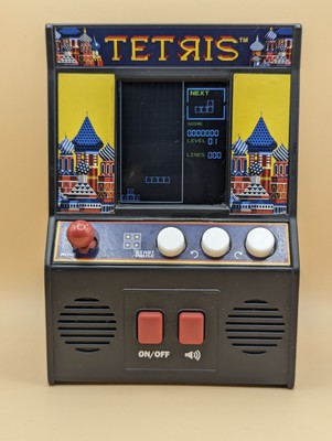 Tetris Mini Arcade Spiel Basic Fun Inc 2018 Retro Handheld Gaming
