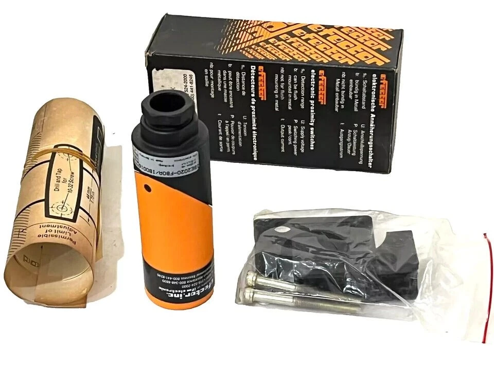 EFECTOR IB0072 IBE2020-FB0A INDUCTIVE PROXIMITY SWITCH 250V 65HZ ***New*** - Image 4 of 4