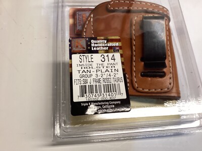 Triple K holster S&W  J frame 38 special 2 in. barrel or similar IWB NEW