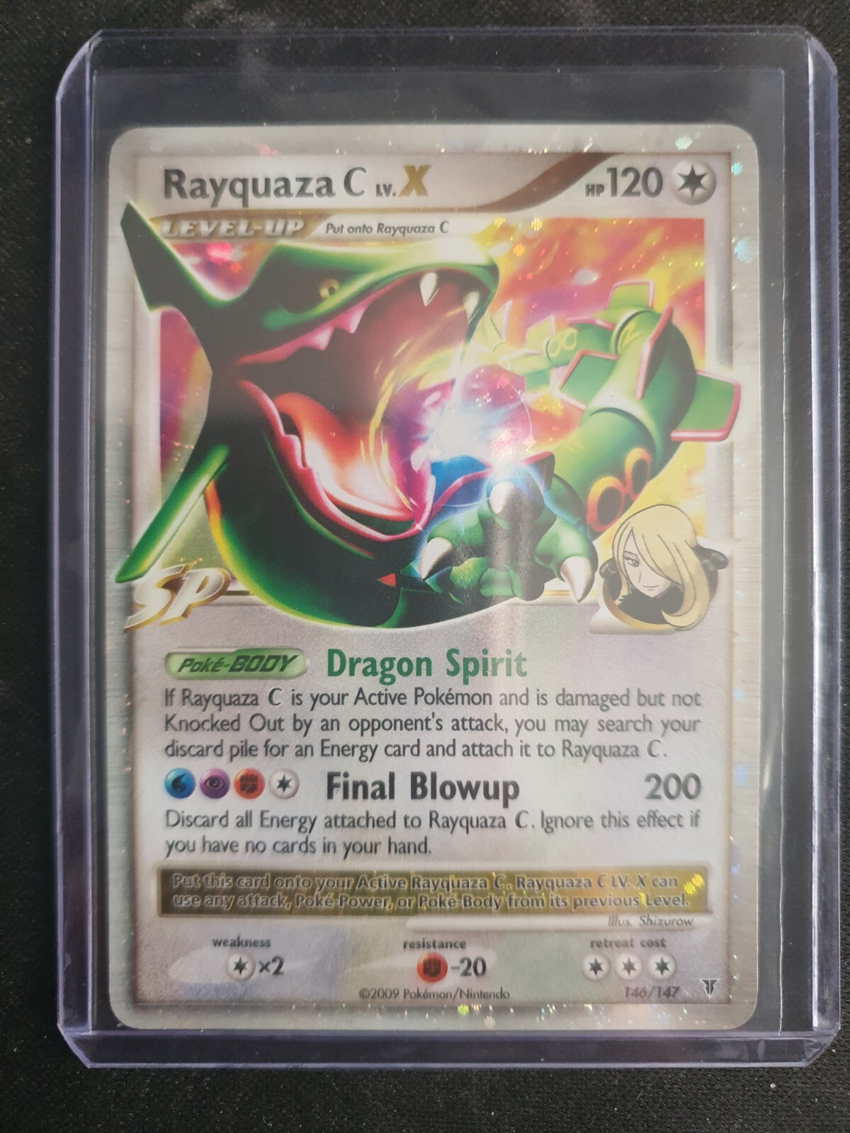 Rayquaza C Lv X ~ 146/147 ~ Holo ~ SUPREME VICTORS ~ Lightly PLAY ~ Pokemon Card