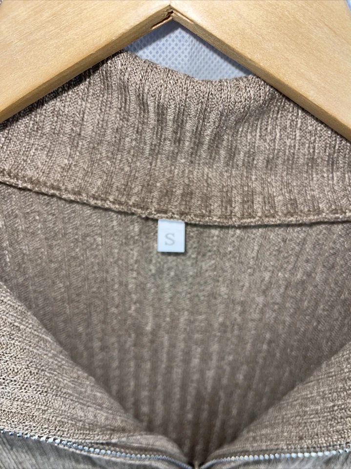 Nuevo Pullover Mujer Sin Etiqueta 1/4 Cremallera Talla Pequeña Foto 3 de 4