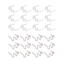 1000x 0.6/0.8mm Wave Staples Hot Staples Welding Rods Bumper Repair Welding Wire