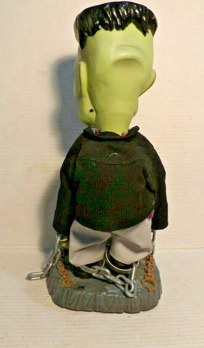 Gemmy Big Head Frankenstein dancing singing talking monster figure