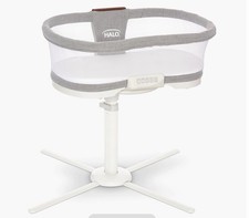 Halo Bassinest Swivel Sleeper Luxe 2022- Dove Grey Tweed-Great Conditions