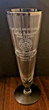 VINTAGE DuBois Budweiser HAHNE'S EXPORT Wurzburger PORTER Pilsener Beer Glass PA