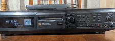 Sony MDS-JE510 MiniDisc Recorder Player "AS IS PARTS ONLY" Powers On! + Remote +