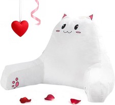 Reading Pillow Sitting in Bed Cute Back Pillows Adult  Children Shredded