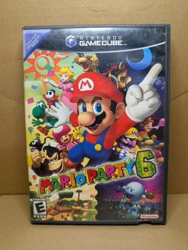 Mario Party 6 (Nintendo Gamecube) Tested And Works No Manual