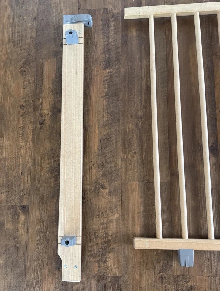 Treppenschutzgitter Geuther 2732 Holz Massiv 58 - 93 cm, Höhe 83 cm - Bild 4 von 4