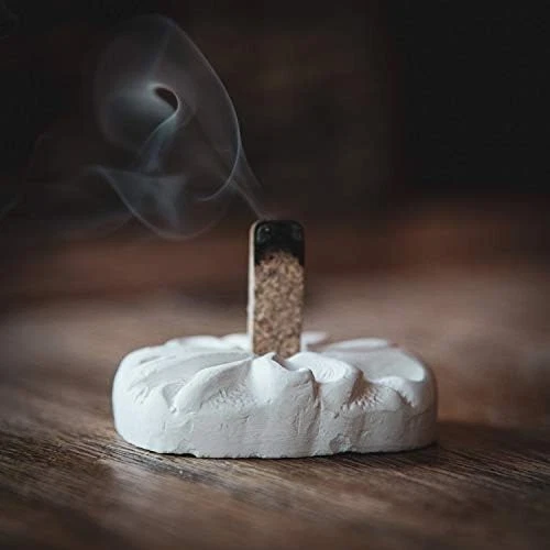 Incienso Madera Natural Pinon - 100 Ladrillos Más Quemador - Incienso De Santa Fe EE. UU. Foto 2 de 4