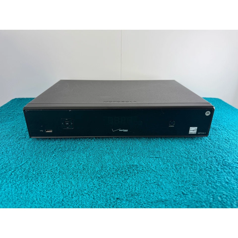 Motorola Verizon QIP7232 2 Set Top Box Receptor DVR con Cable de Alimentación Foto 2 de 4
