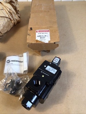 IMI Norgren P74F-4AC-PFA Soft-Start Pneumatic Poppet Valve 24VDC - NEW